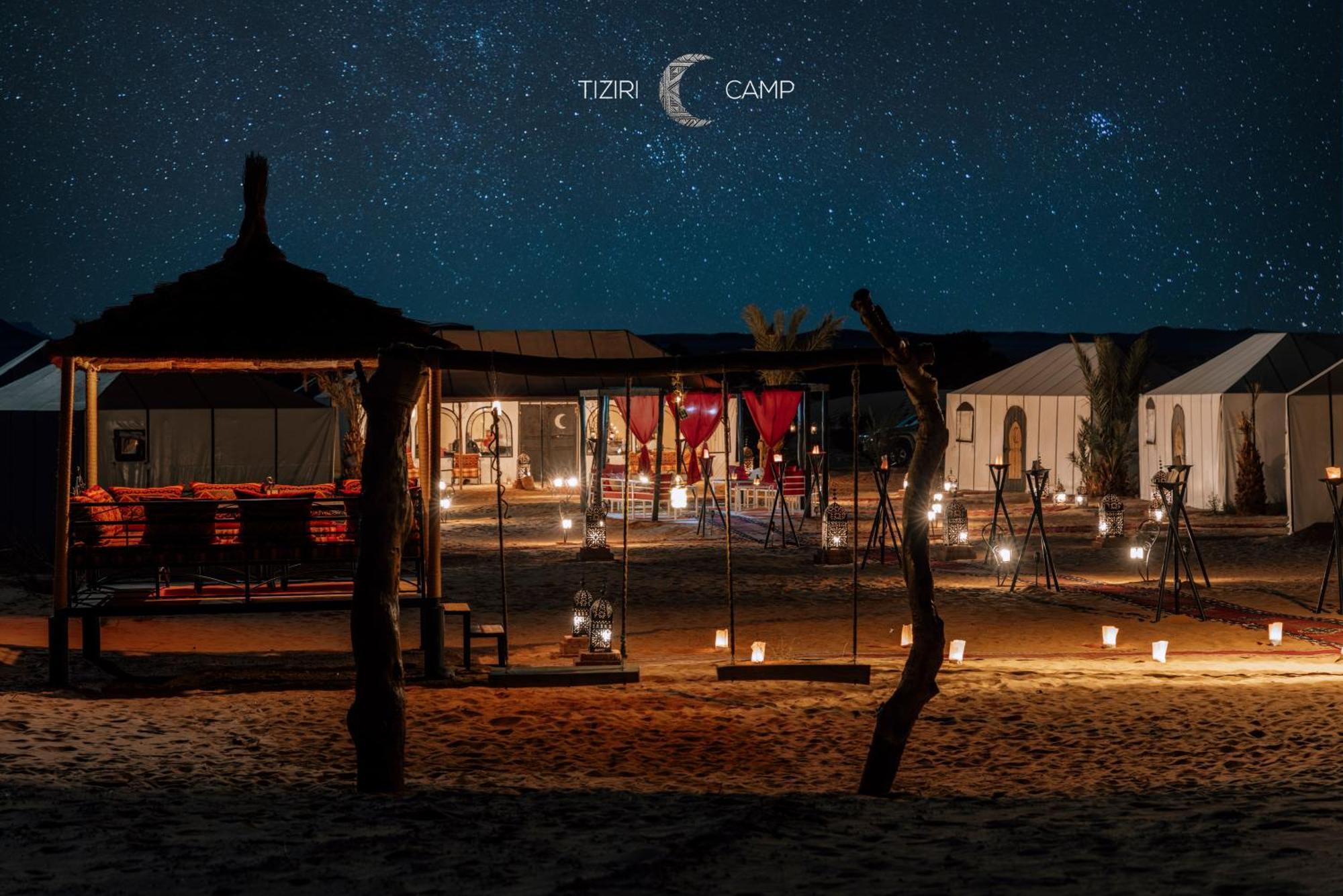 Отель Tiziri Camp Мерзуга Экстерьер фото